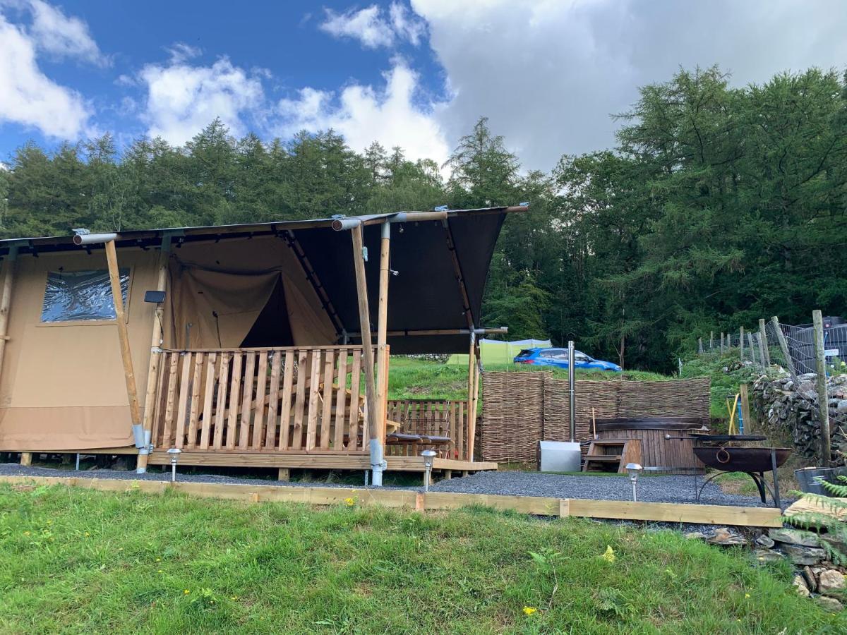 Mountain View Safari Tent With Hot Tub In The Heart Of Snowdonia Dolgellau Exterior foto