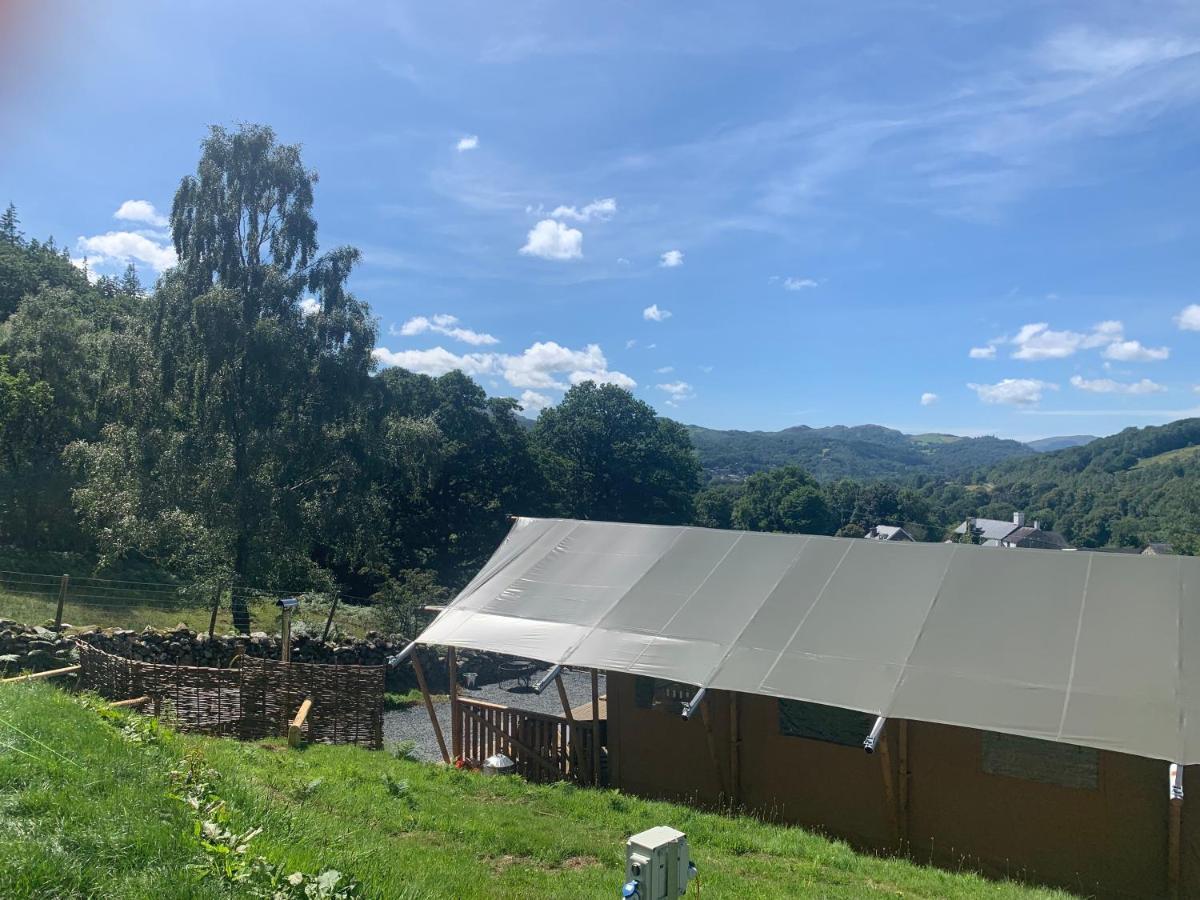 Mountain View Safari Tent With Hot Tub In The Heart Of Snowdonia Dolgellau Exterior foto