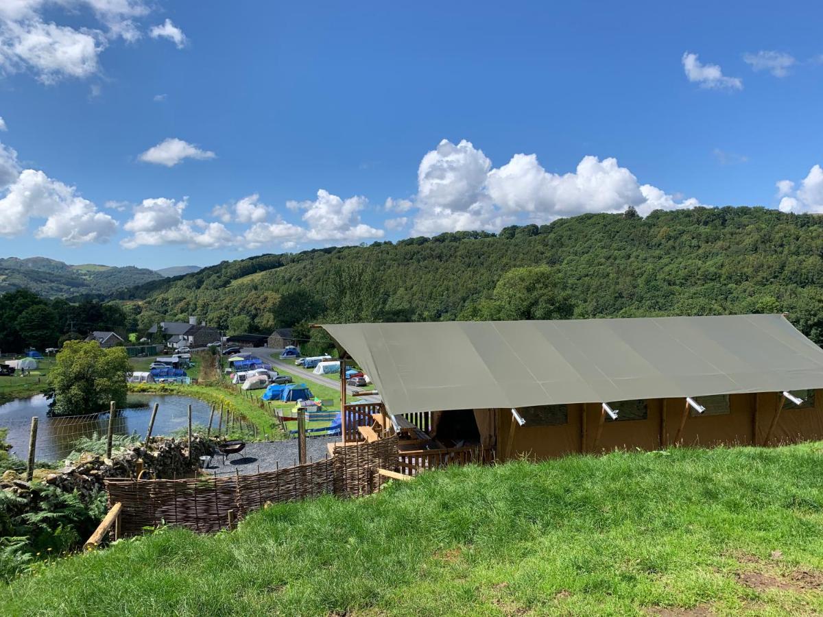 Mountain View Safari Tent With Hot Tub In The Heart Of Snowdonia Dolgellau Exterior foto