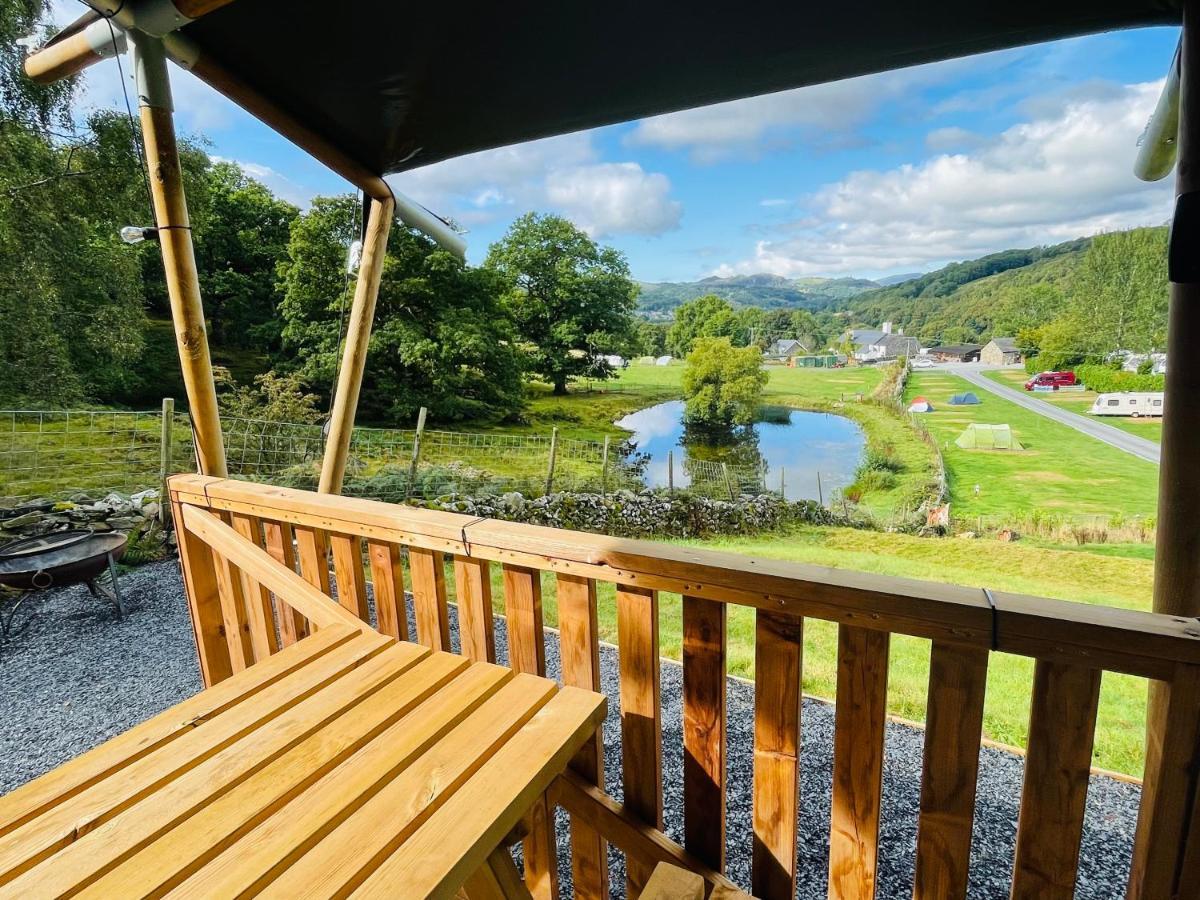 Mountain View Safari Tent With Hot Tub In The Heart Of Snowdonia Dolgellau Exterior foto